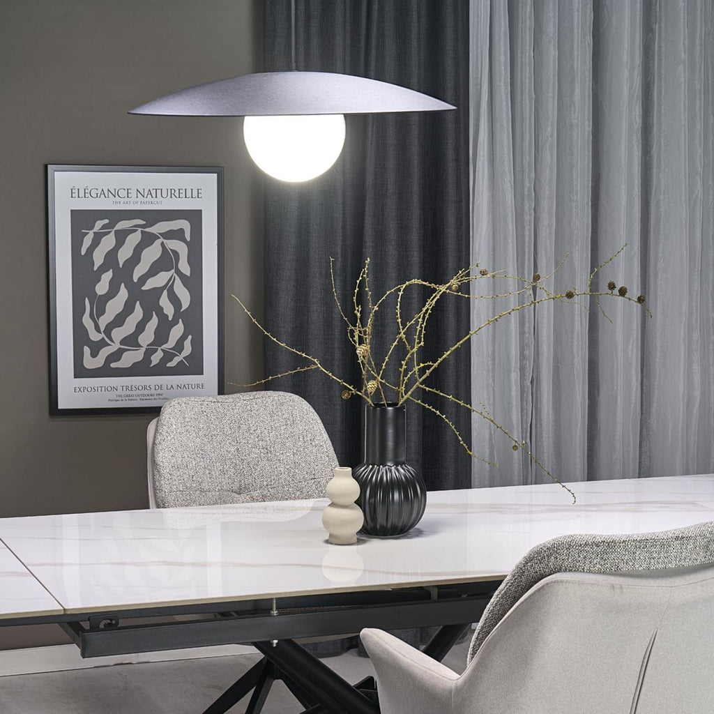 Slate Wide-Dome Pendant