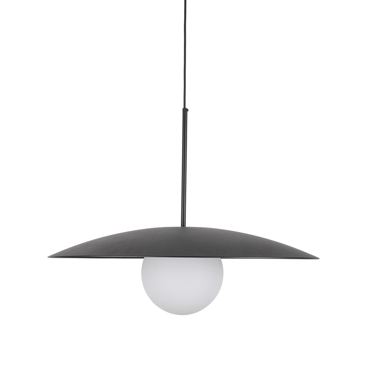 Slate Wide-Dome Pendant