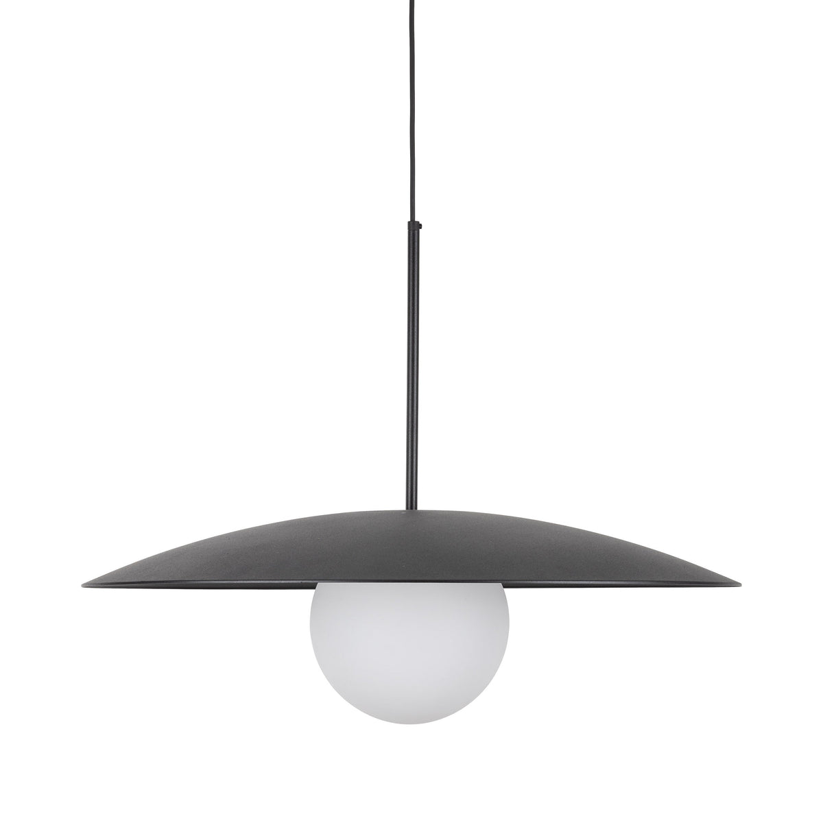 Slate Wide-Dome Pendant