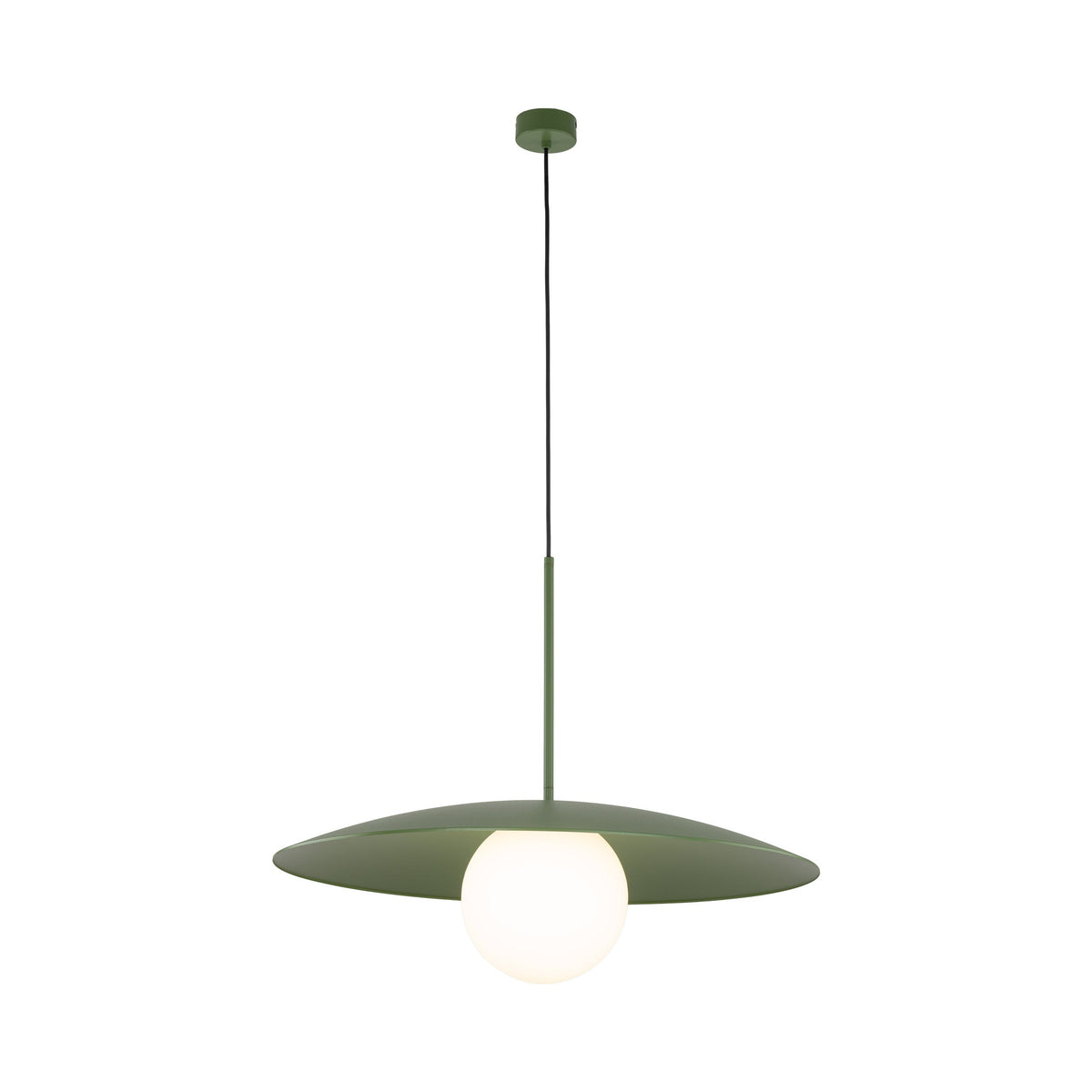 Slate Wide-Dome Pendant
