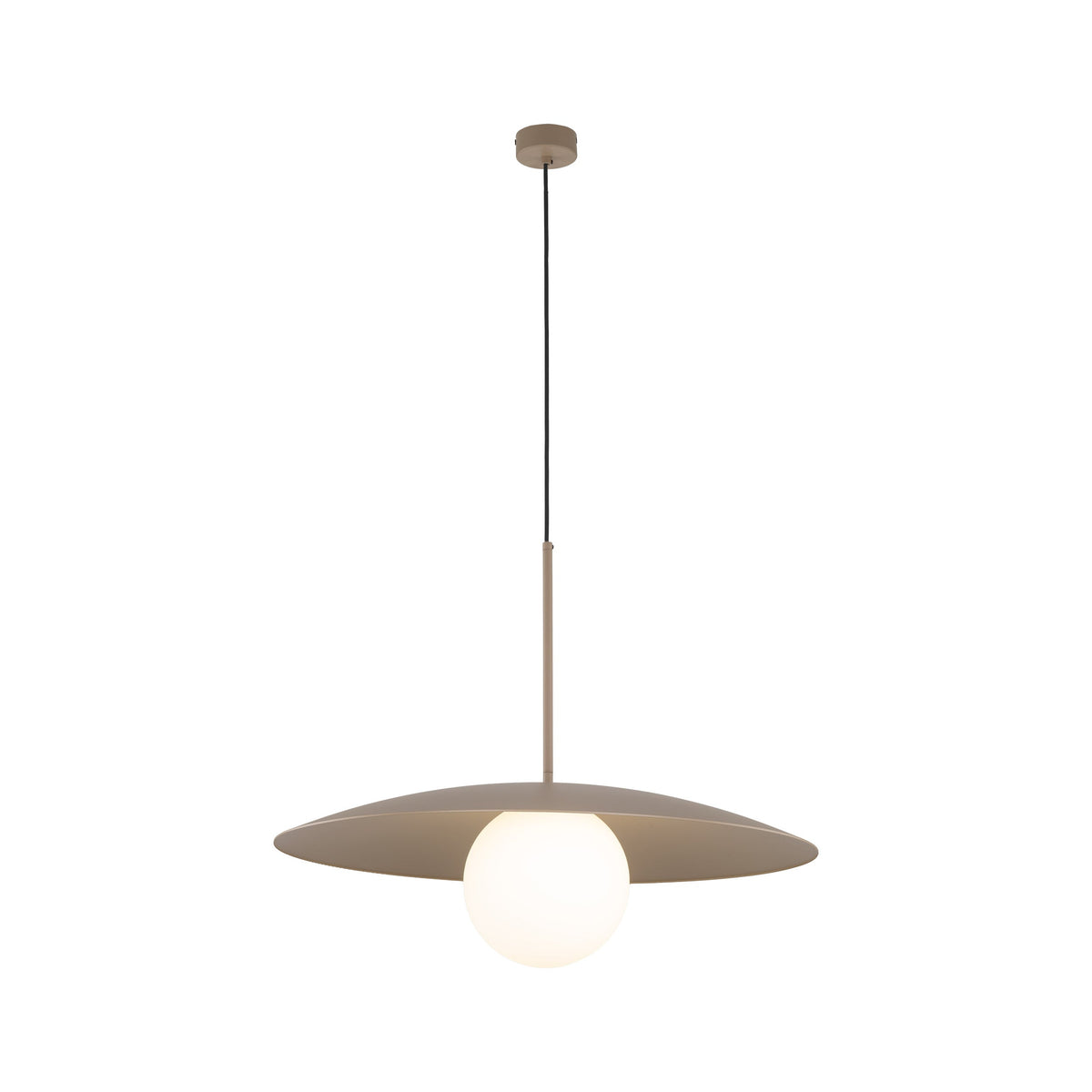 Slate Wide-Dome Pendant