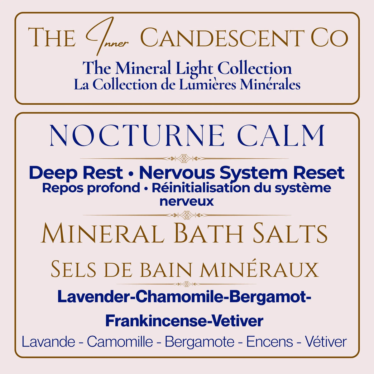 THE MINERAL LIGHT COLLECTION | LUXURY MINERAL BATH SOAK GIFT SET