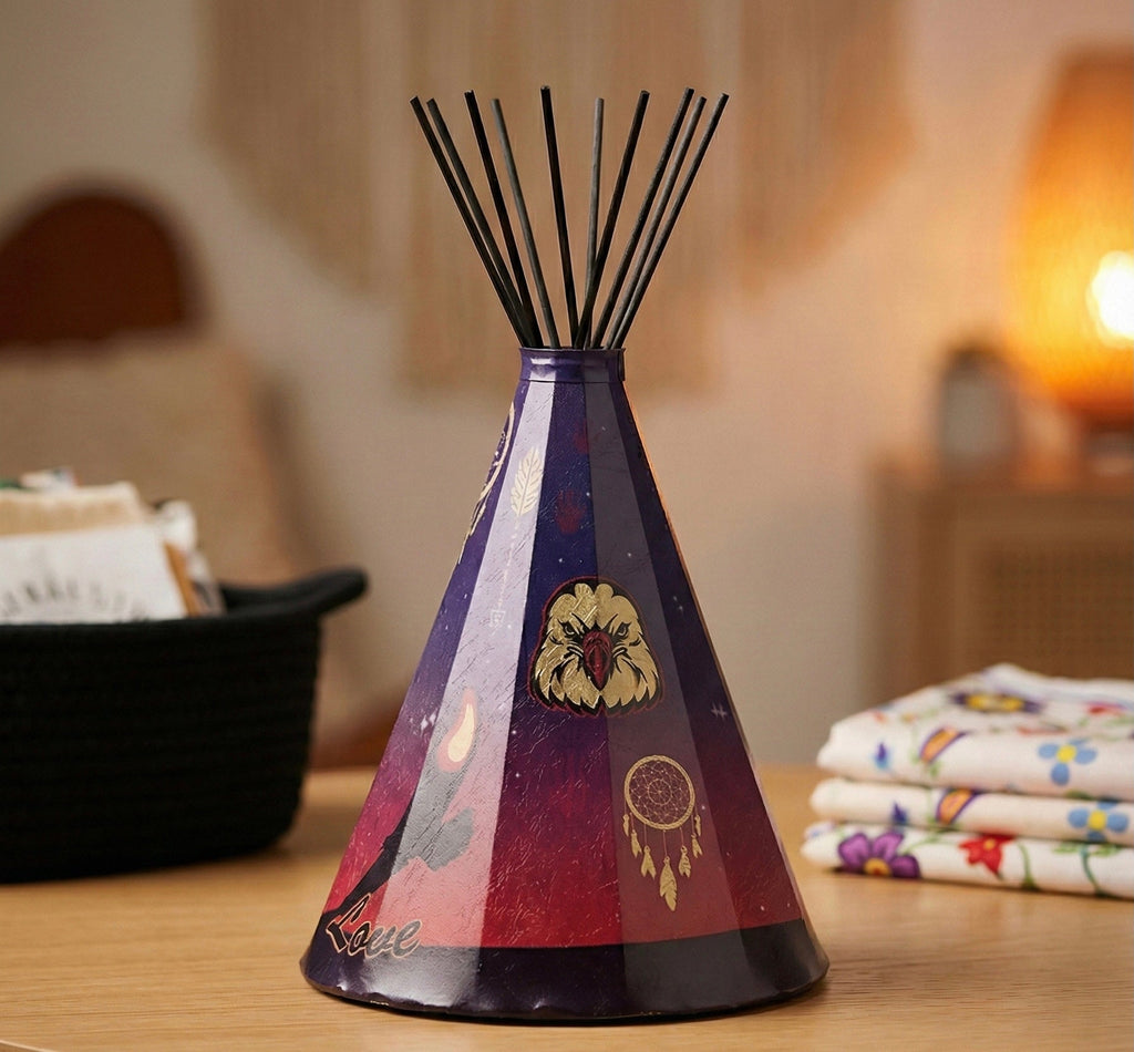 Teepee Eagle Table Lamp