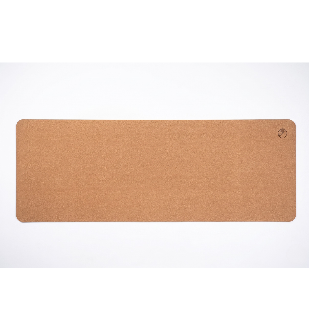 Pro-Grip Cork & Natural Rubber Yoga Mat | 5mm Elite Cushion