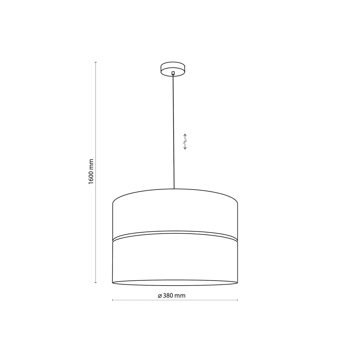 Nicol Drum Pendant