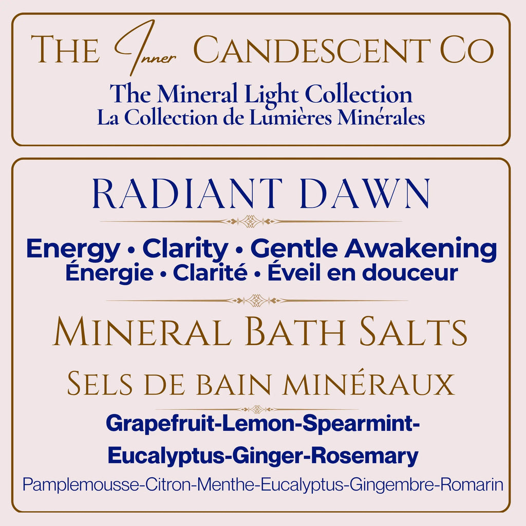 THE MINERAL LIGHT COLLECTION | LUXURY MINERAL BATH SOAK GIFT SET