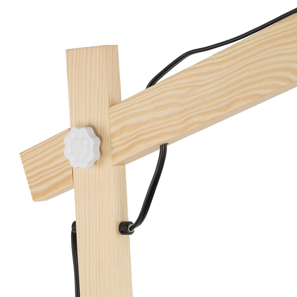 Oslo White Floor Lamp — Clearance
