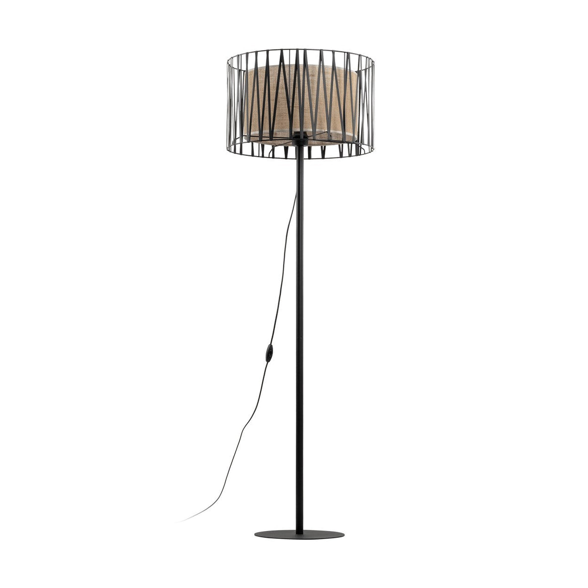 Harmony Nature Jute Floor Lamp — Clearance