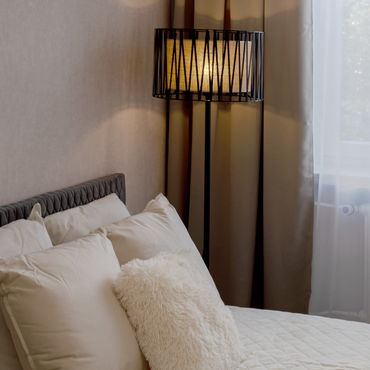Harmony Nature Jute Floor Lamp — Clearance