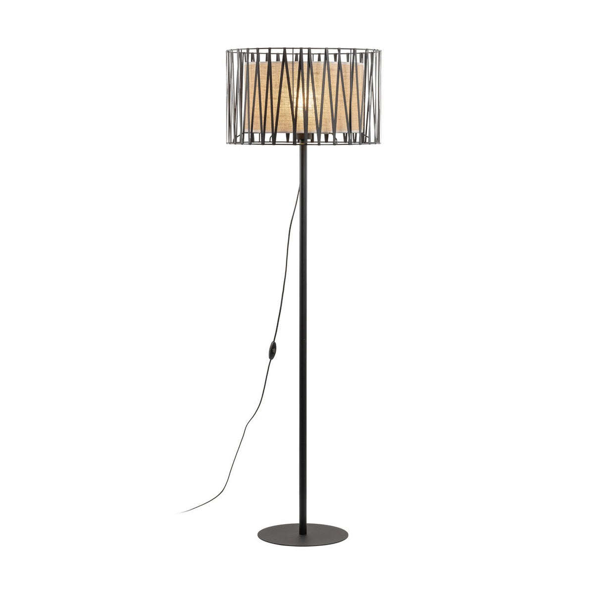 Harmony Nature Jute Floor Lamp — Clearance