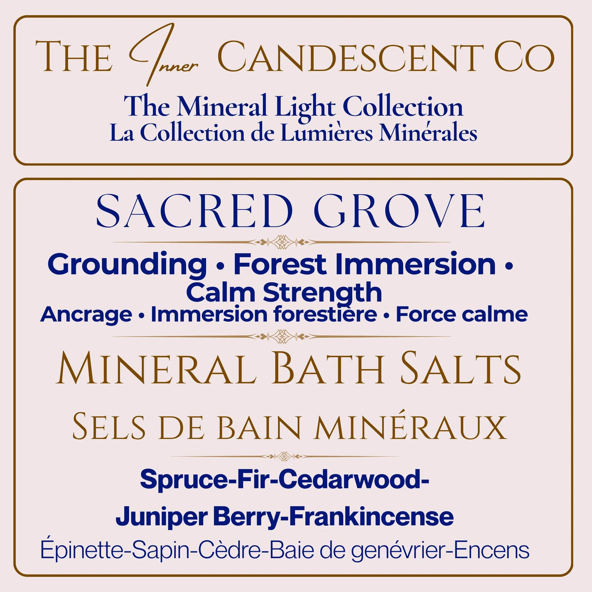 THE MINERAL LIGHT COLLECTION | LUXURY MINERAL BATH SOAK GIFT SET