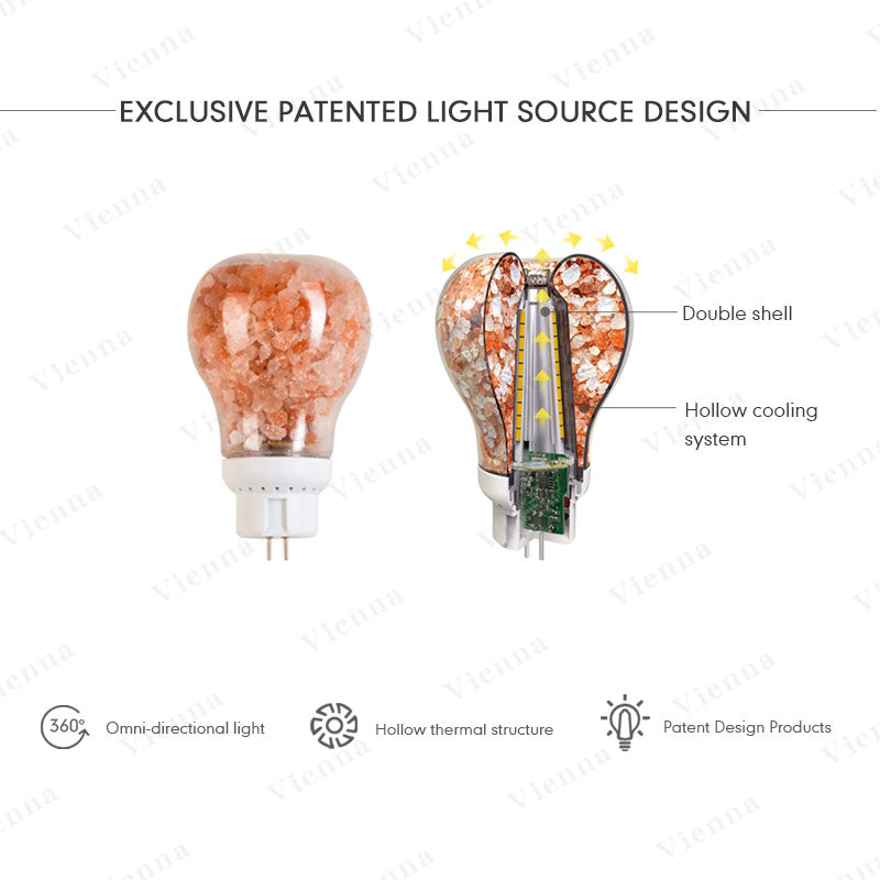 Vienna Dimmable LED Lamp & Power Bank