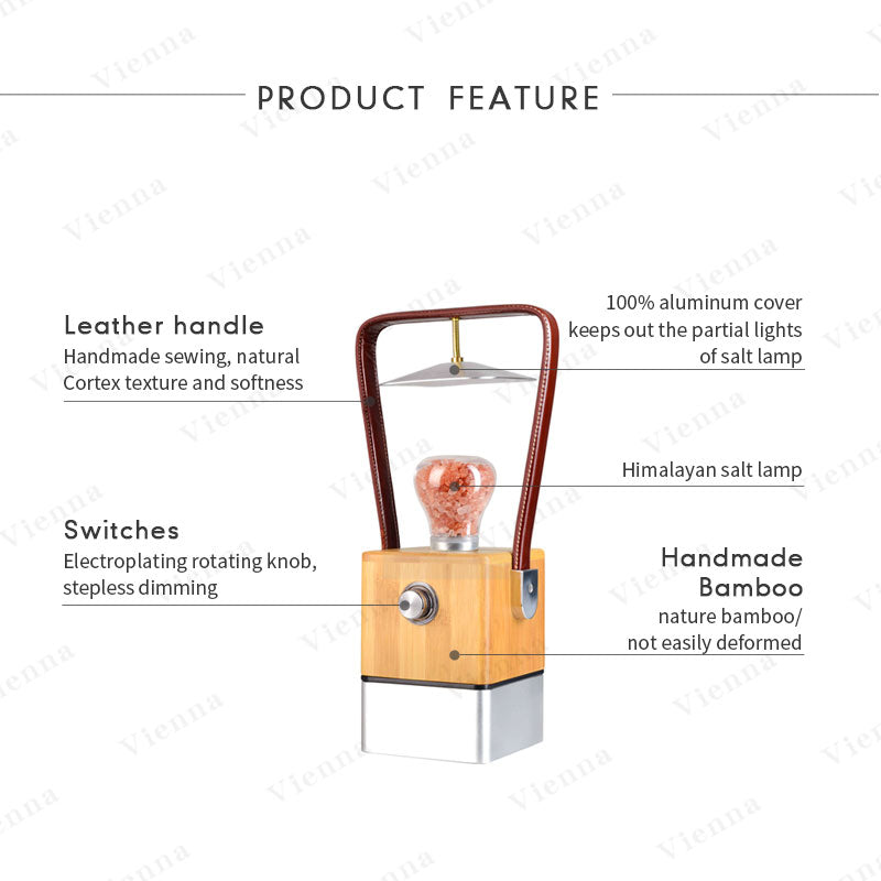 Vienna Dimmable LED Lamp & Power Bank