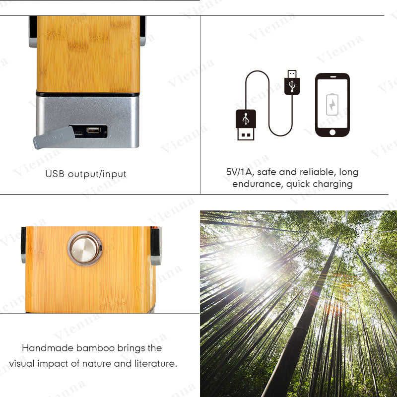 Vienna Dimmable LED Lamp & Power Bank