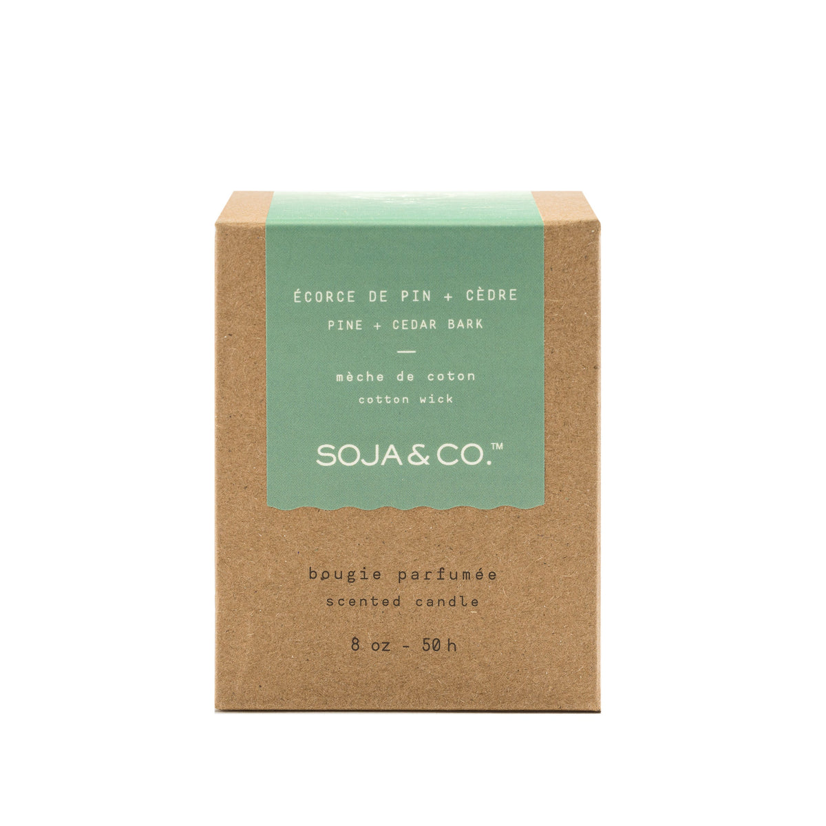 Bougie | Écorce de pin + Cèdre
