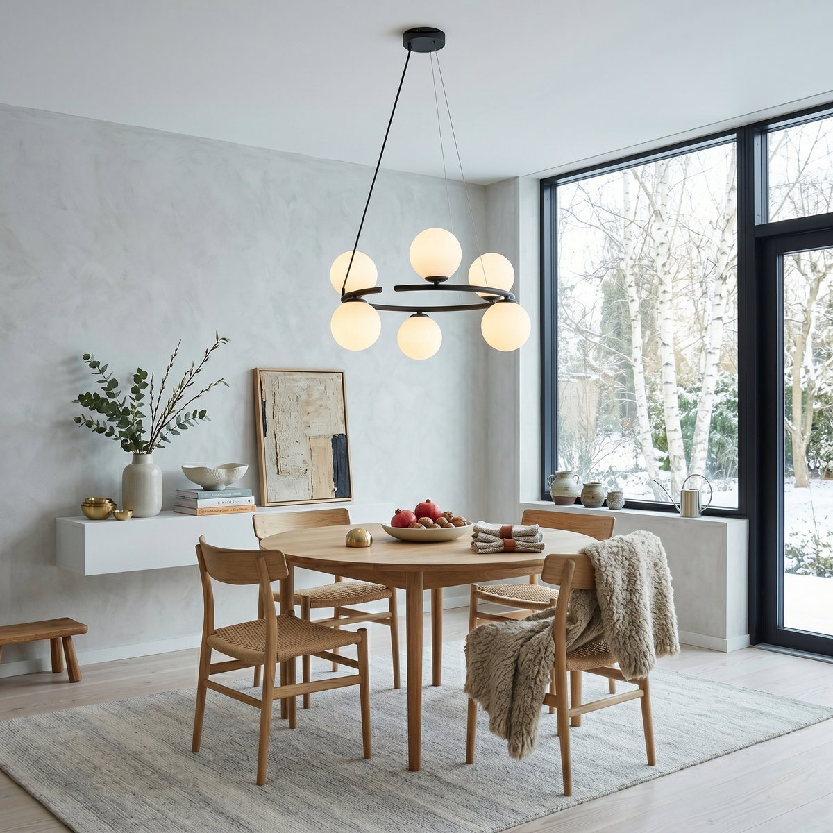 Anabelle 6-Light Globe Chandelier