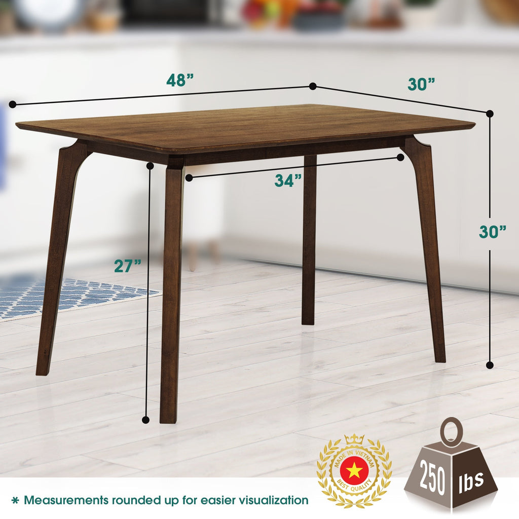 Verve 48" Solid Wood Dining Table