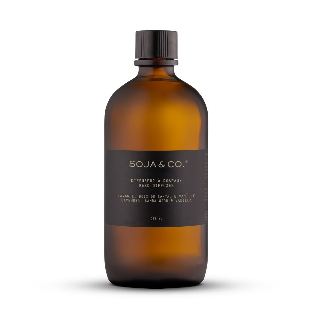 Diffuseur à roseaux | Lavande, Bois de santal & Vanille