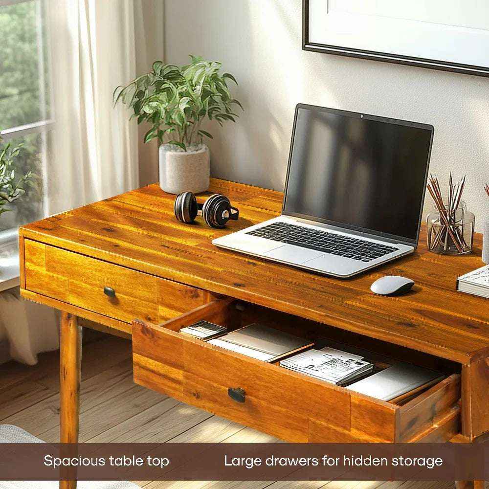 Lagom 48" Solid Wood Desk