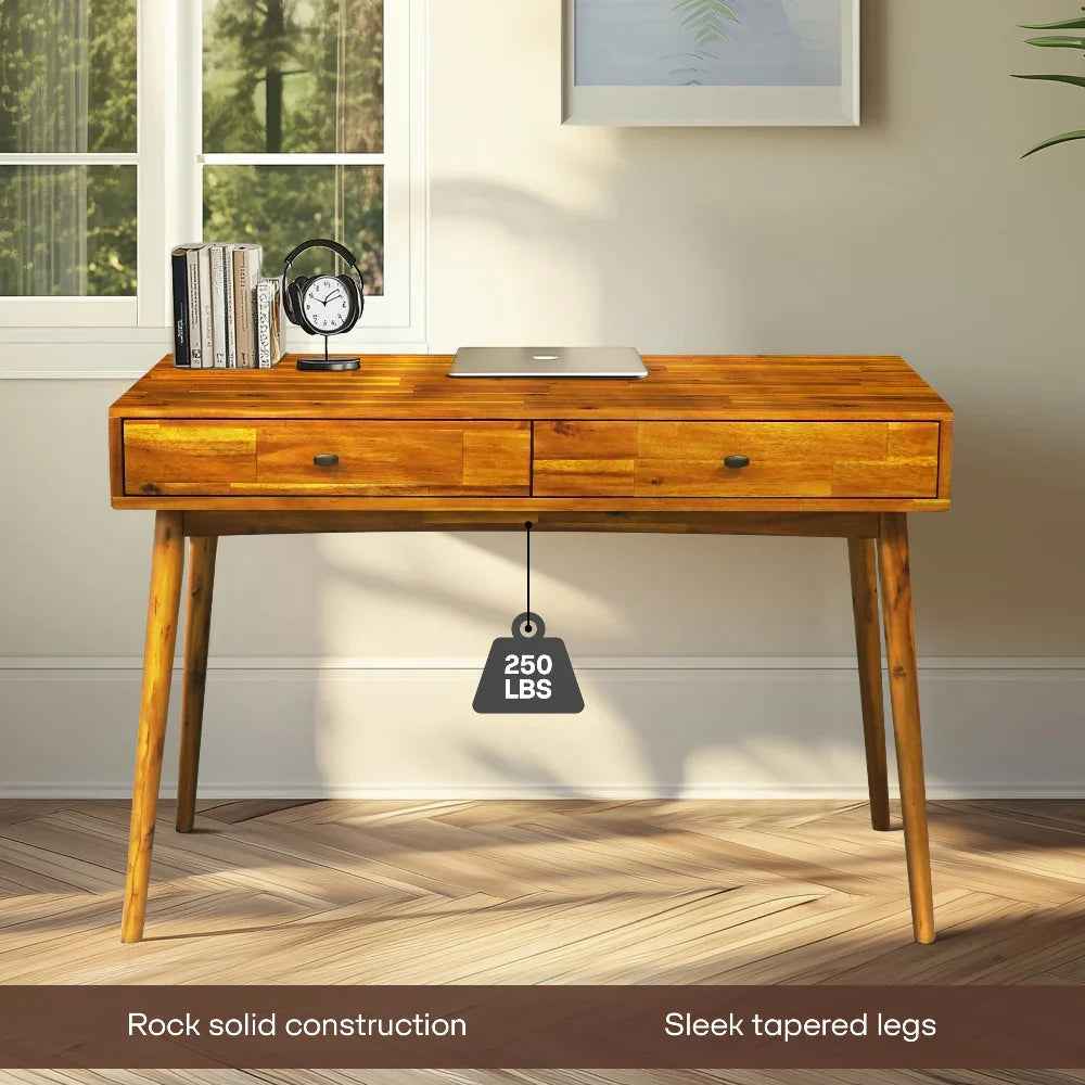 Lagom 48" Solid Wood Desk