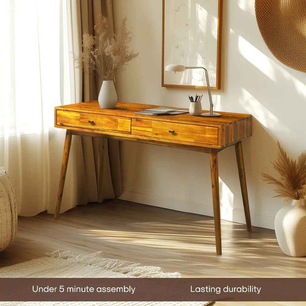 Lagom 48" Solid Wood Desk
