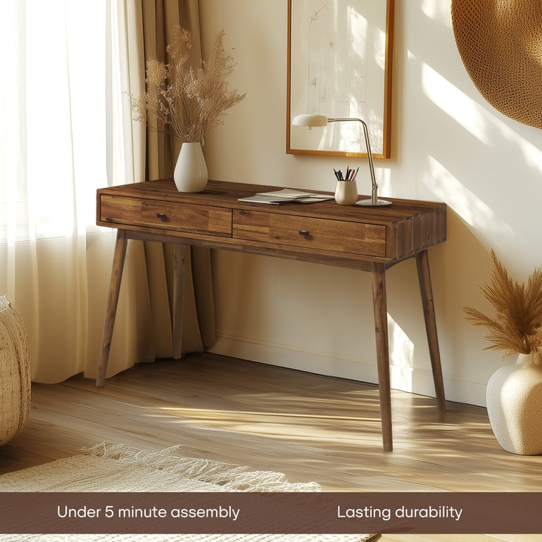 Lagom 48" Solid Wood Desk