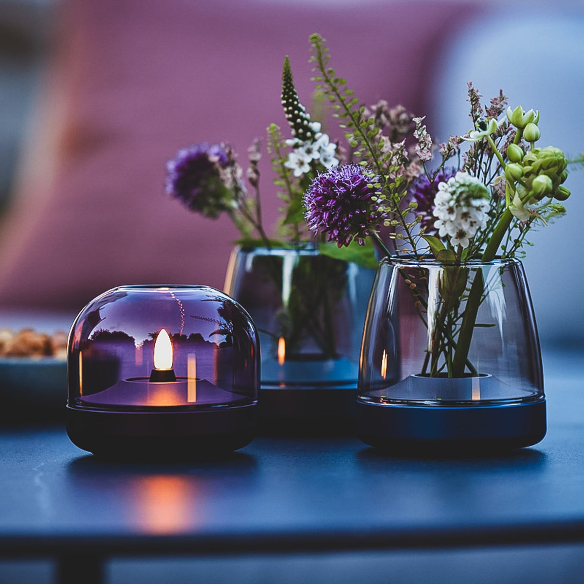 Glow 08 Rechargeable Candleholder
