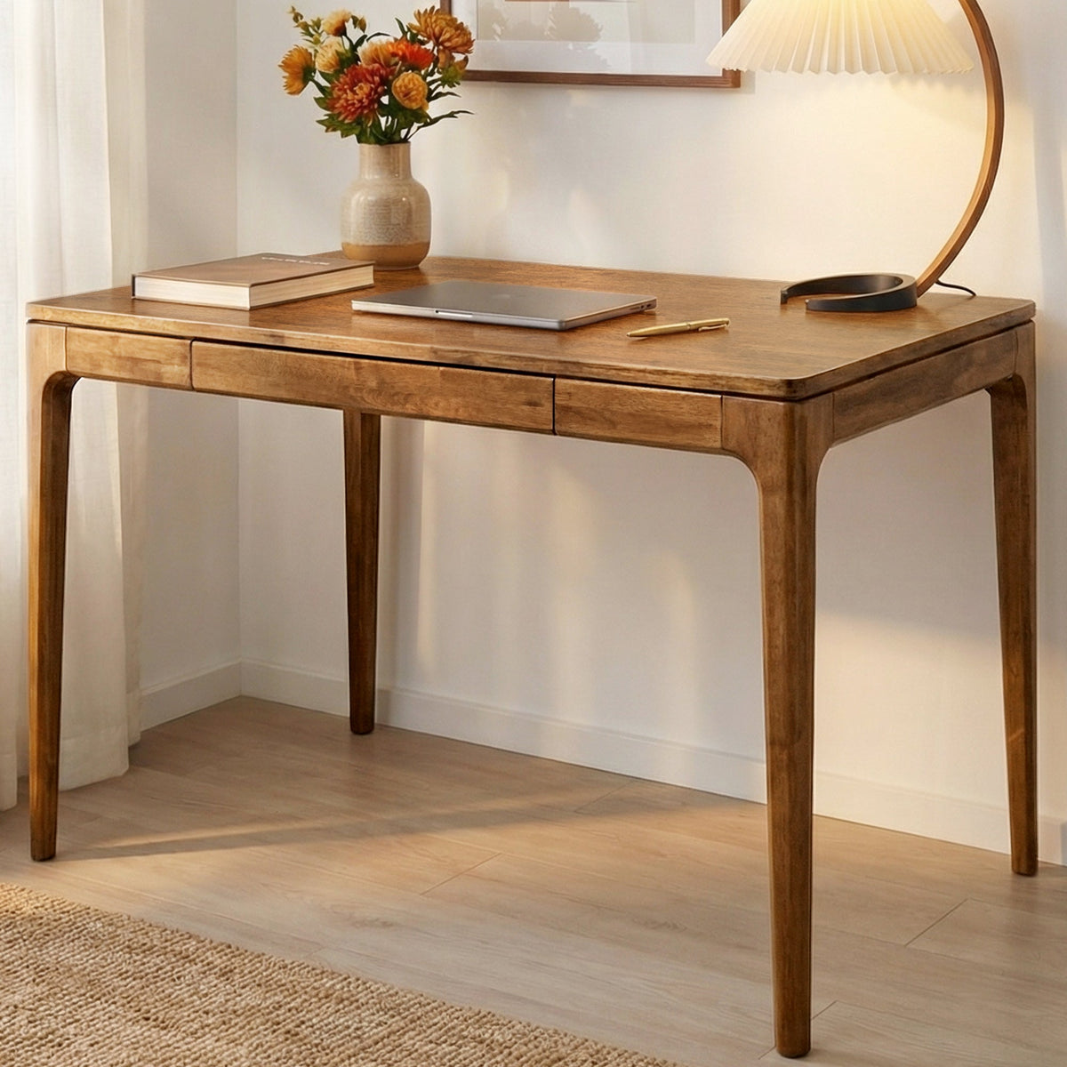 Wilma 48" Rubberwood Desk