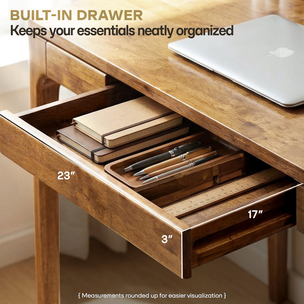 Wilma 48" Rubberwood Desk