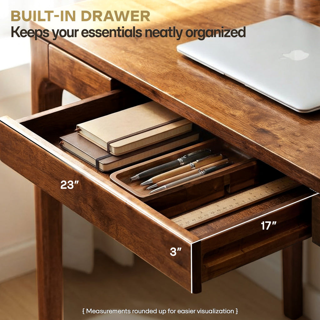 Wilma 48" Rubberwood Desk