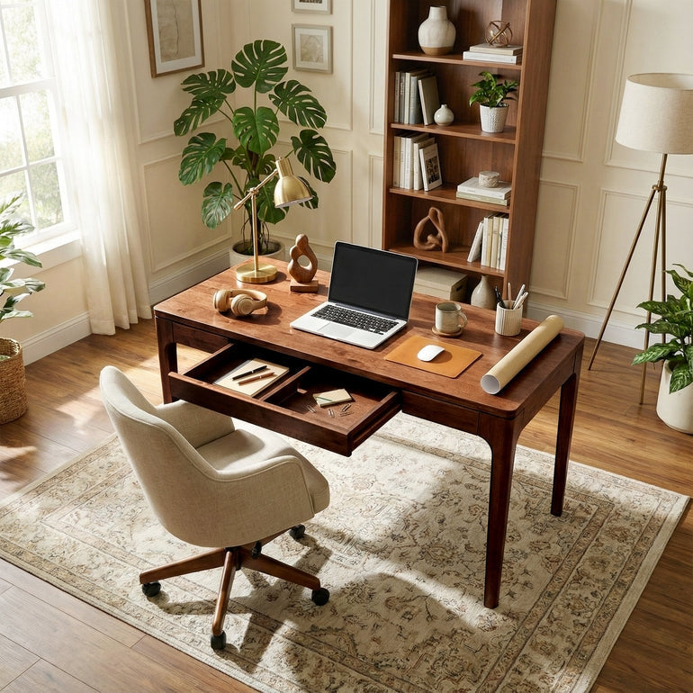 Wilma 48" Rubberwood Desk