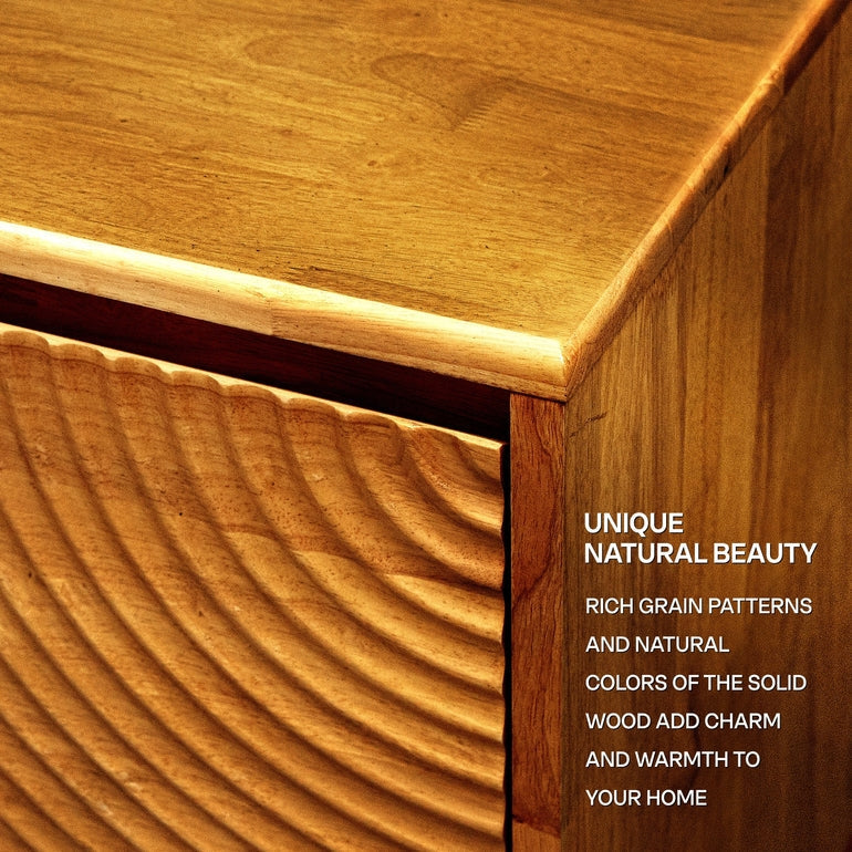 Harmony Solid Wood Media Console