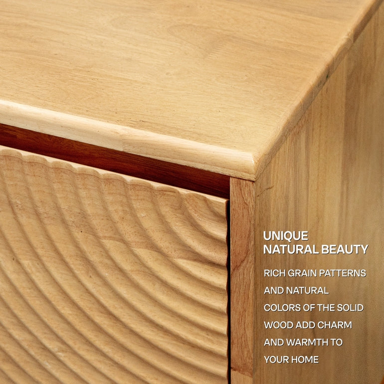 Harmony Solid Wood Media Console