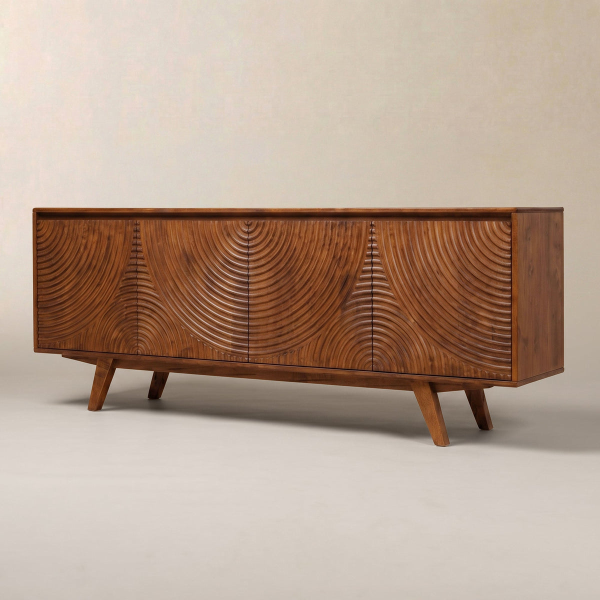 Harmony Solid Wood Media Console