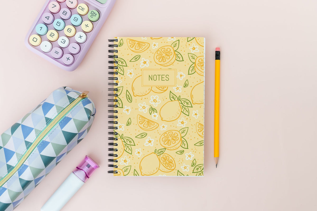Yellow Lemon Notebook