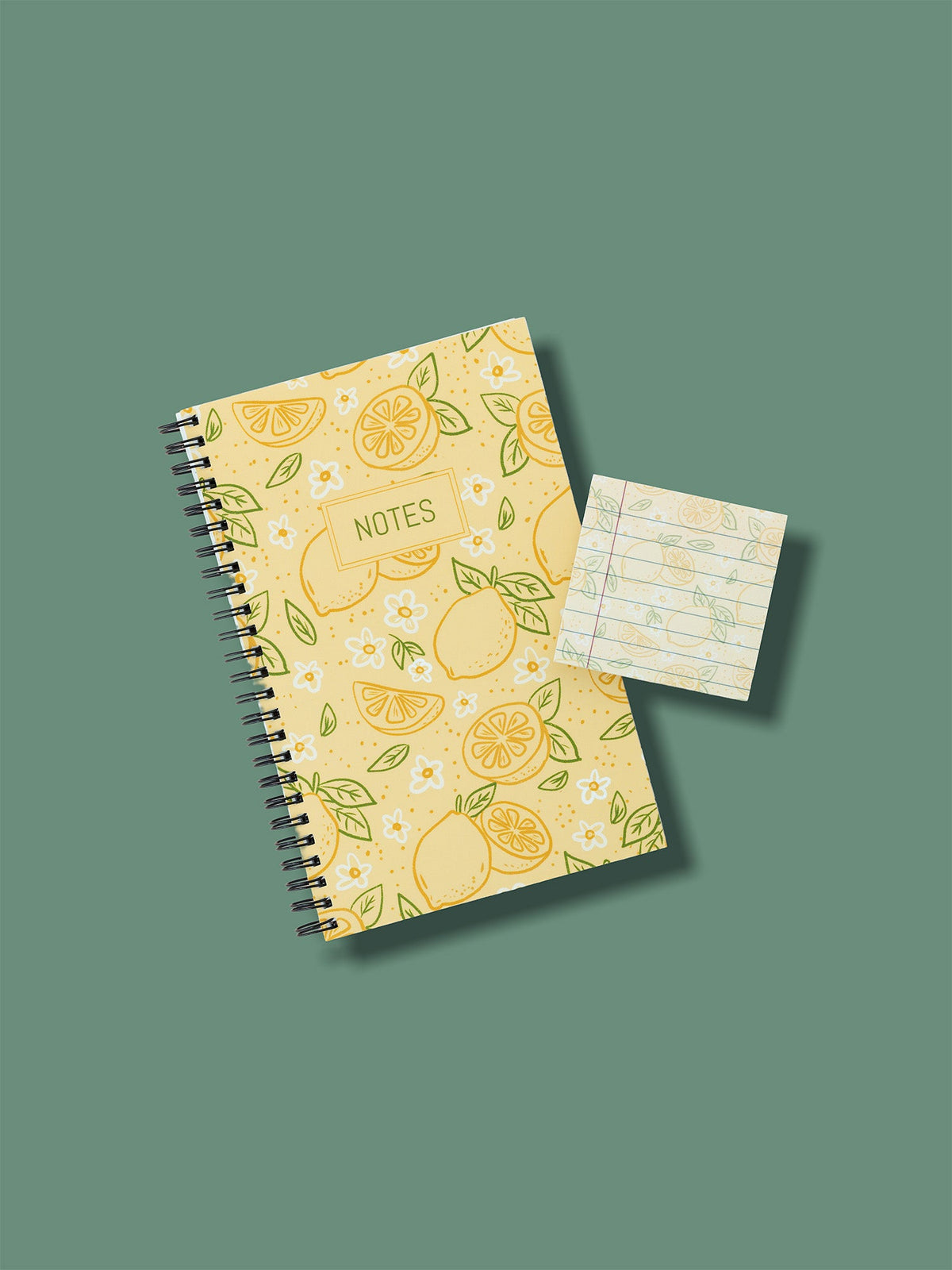 Yellow Lemon Sticky Notes