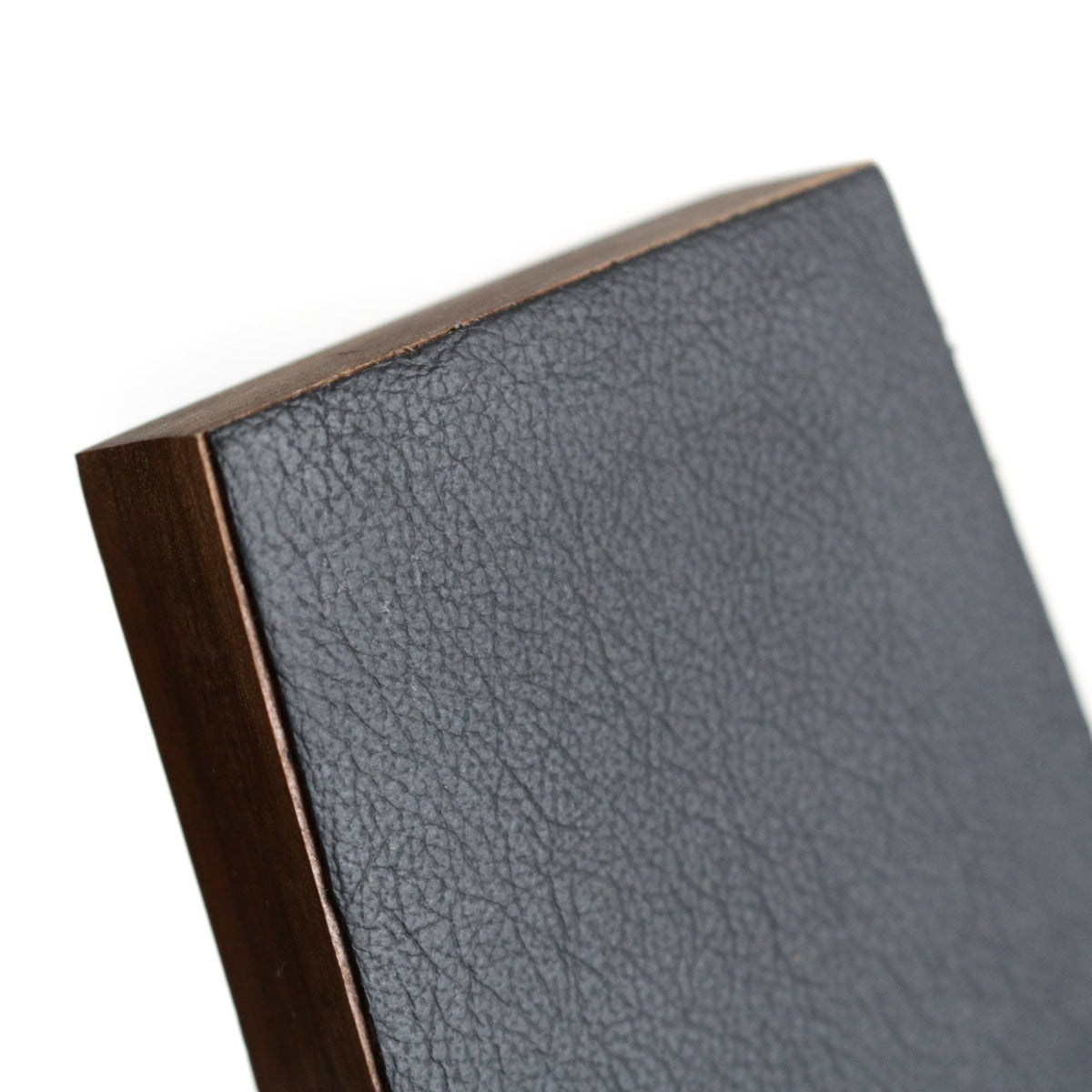 Black Leather Magnetic Knife Stand