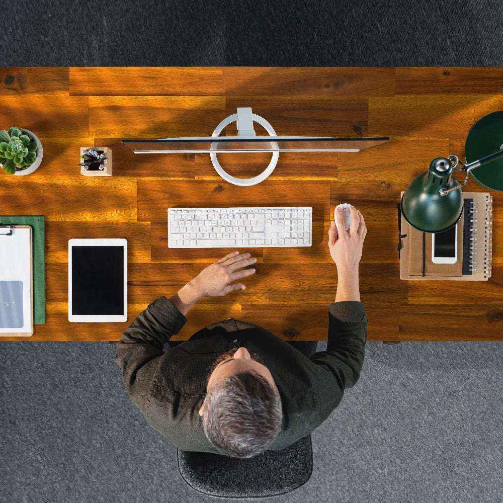 Lagom 48" Solid Wood Desk