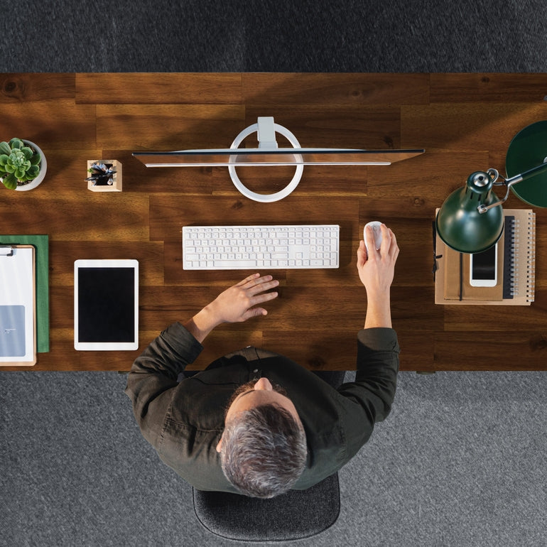 Lagom 48" Solid Wood Desk