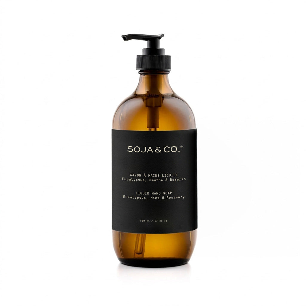 Savon à mains liquide 500 ml | Eucalyptus, Menthe & Romarin