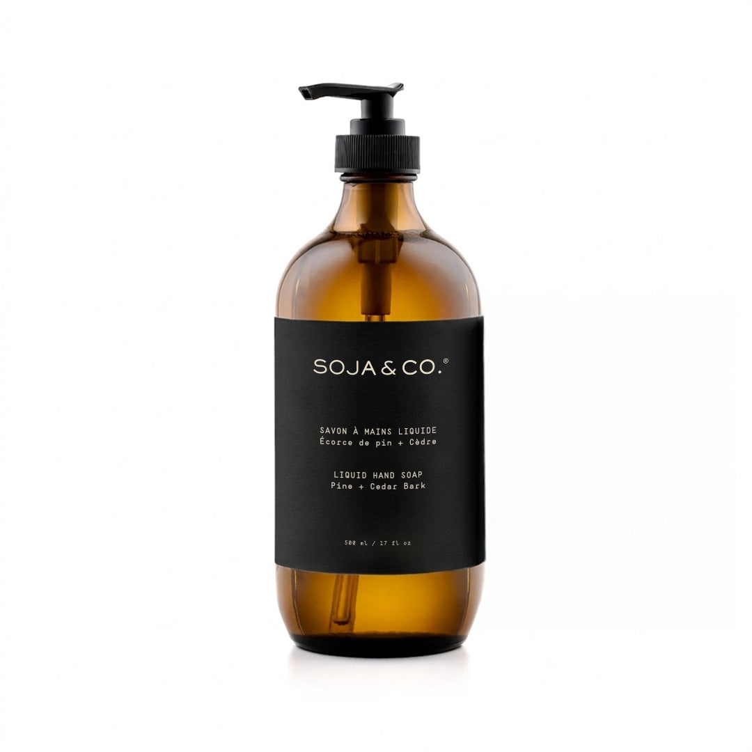 Savon à mains liquide 500 ml | Écorce de pin + Cèdre