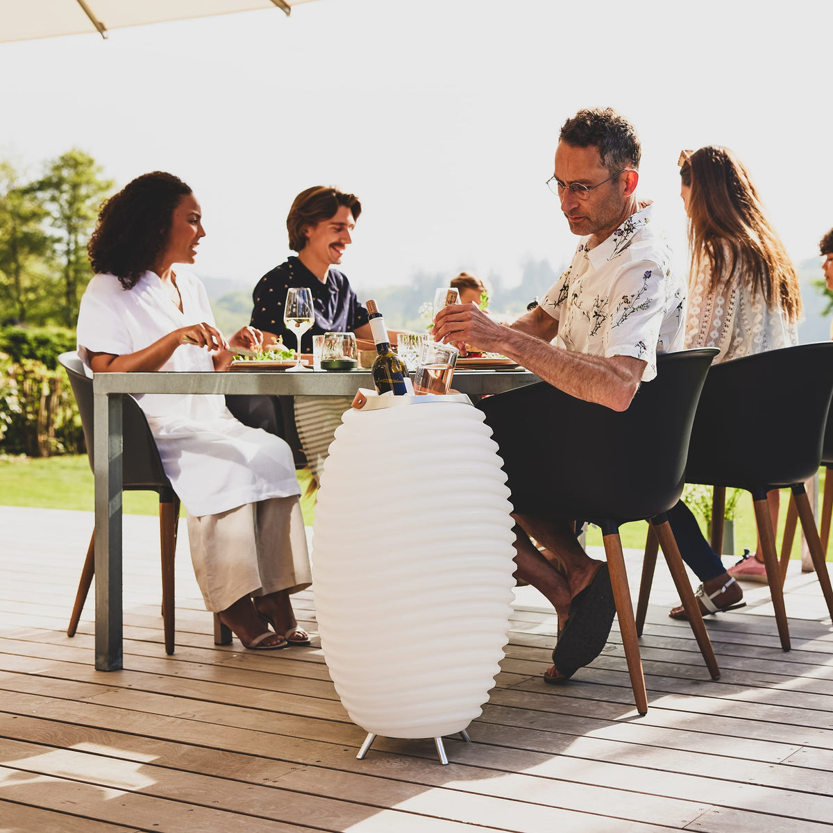 Synergy Speaker, Lamp & Wine Cooler
