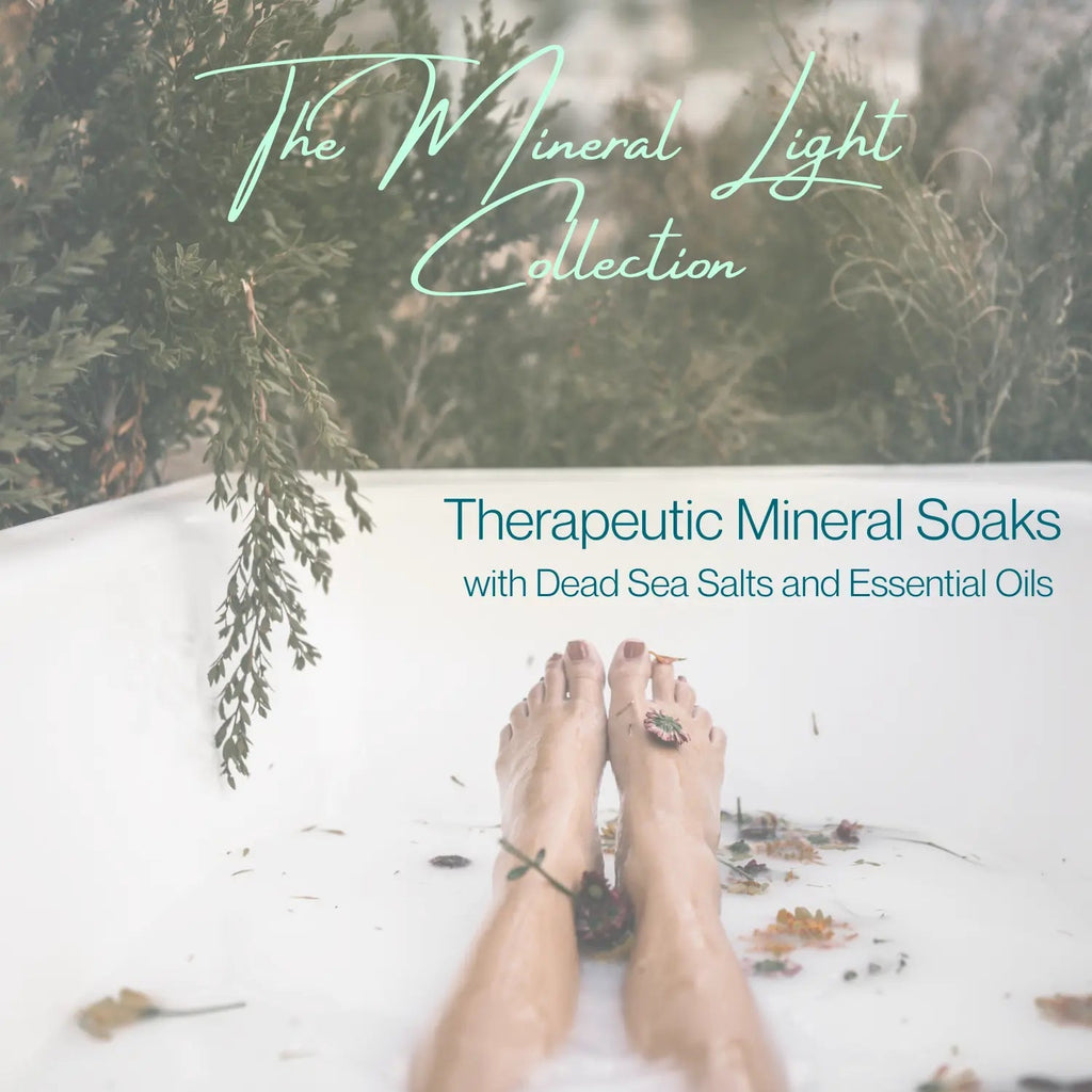THE MINERAL LIGHT COLLECTION | LUXURY MINERAL BATH SOAK GIFT SET