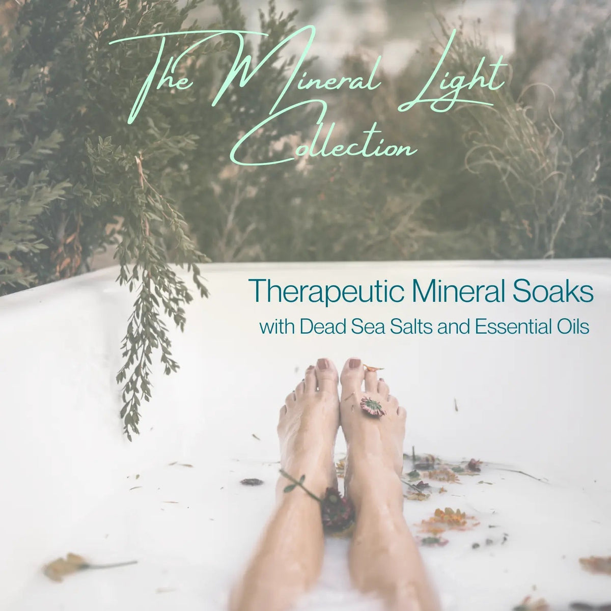 THE MINERAL LIGHT COLLECTION | LUXURY MINERAL BATH SOAK GIFT SET