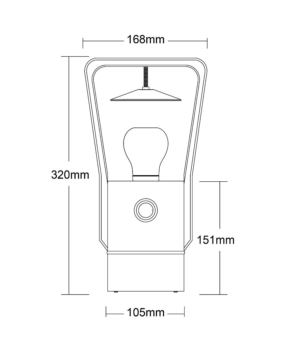 Vienna Dimmable LED Lamp & Power Bank