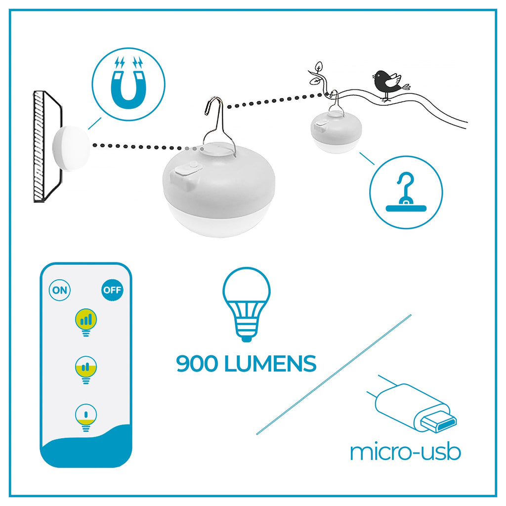 Cherry Rechargeable Solar Light