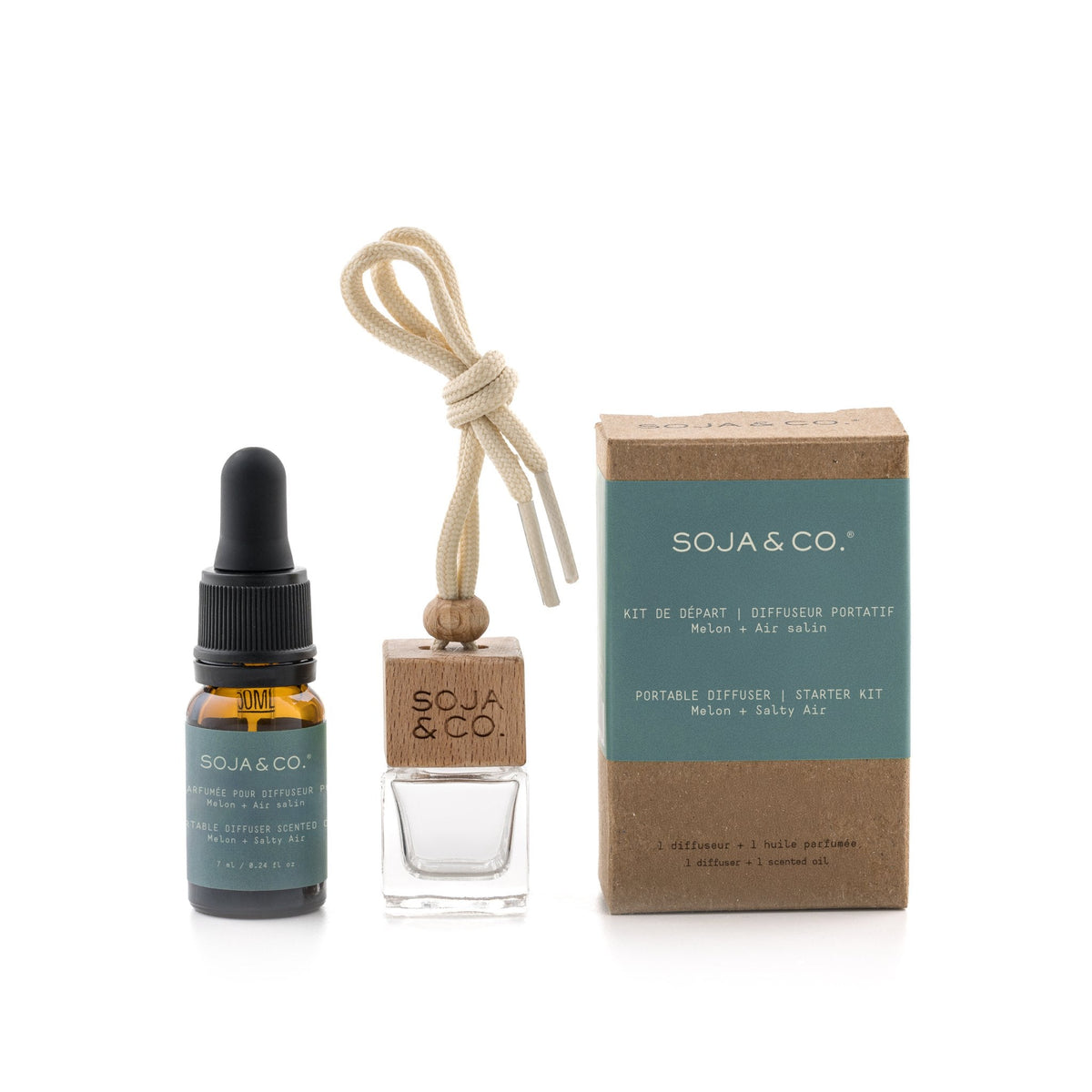 Diffuseur portatif | Melon + Air salin