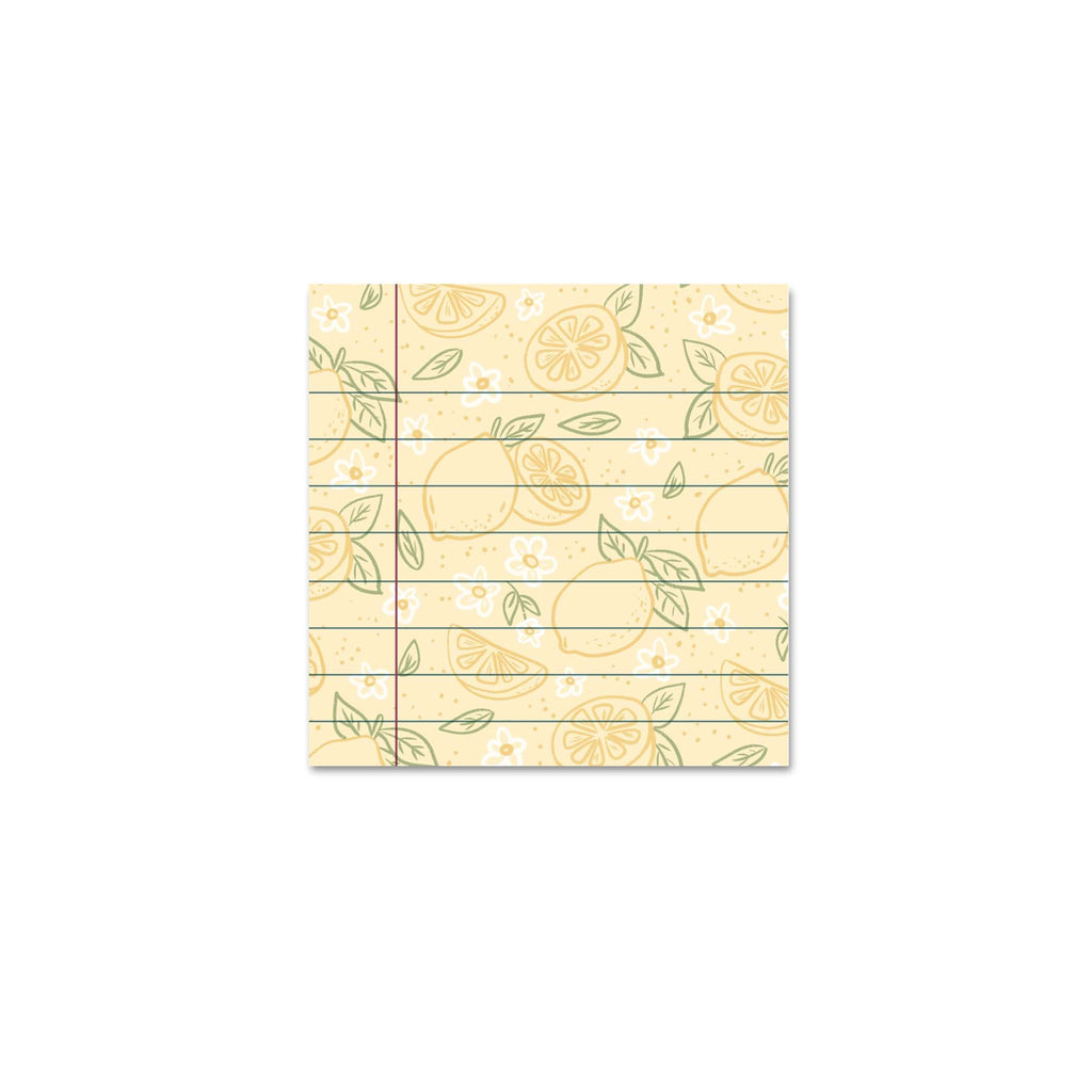 Yellow Lemon Sticky Notes