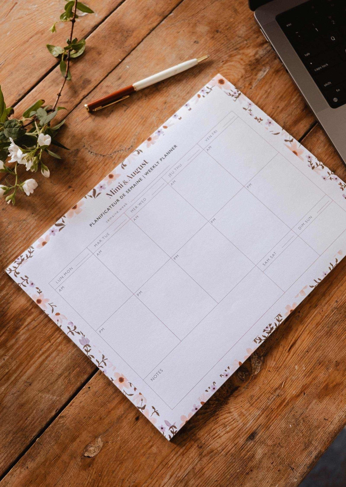 Petals Weekly Planner