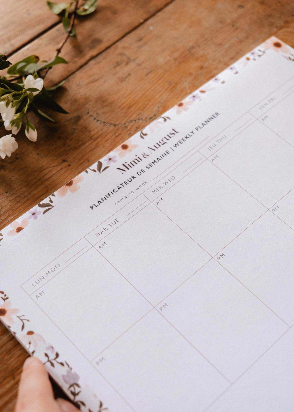 Petals Weekly Planner
